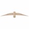 Ekena Millwork Bellingham Smooth Timber Gable Bracket, Douglas Fir, 72"W x 12"H x 3 1/2"D x 5 1/2"F, 4/12 Pitch GBW072X12X0406BEL00SDF - alternate 1